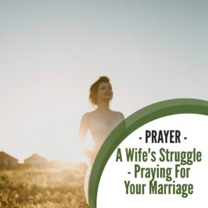 Prayer: A Wife's Struggle - Praying For Your Marriage