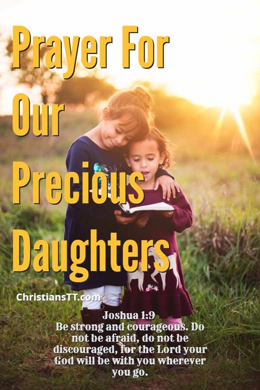 Prayer For Our Precious Daughters and Granddaughters