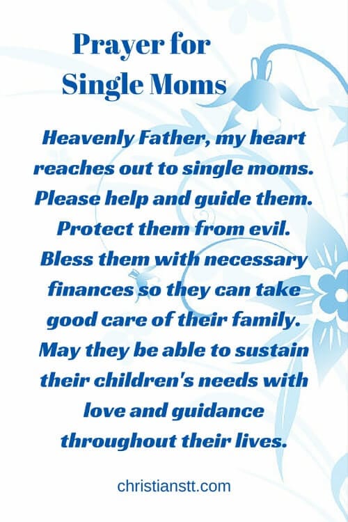 Prayer for Single Moms