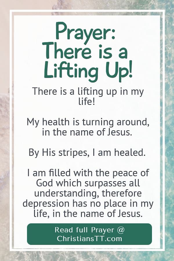 Prayer – There is a lifting up!